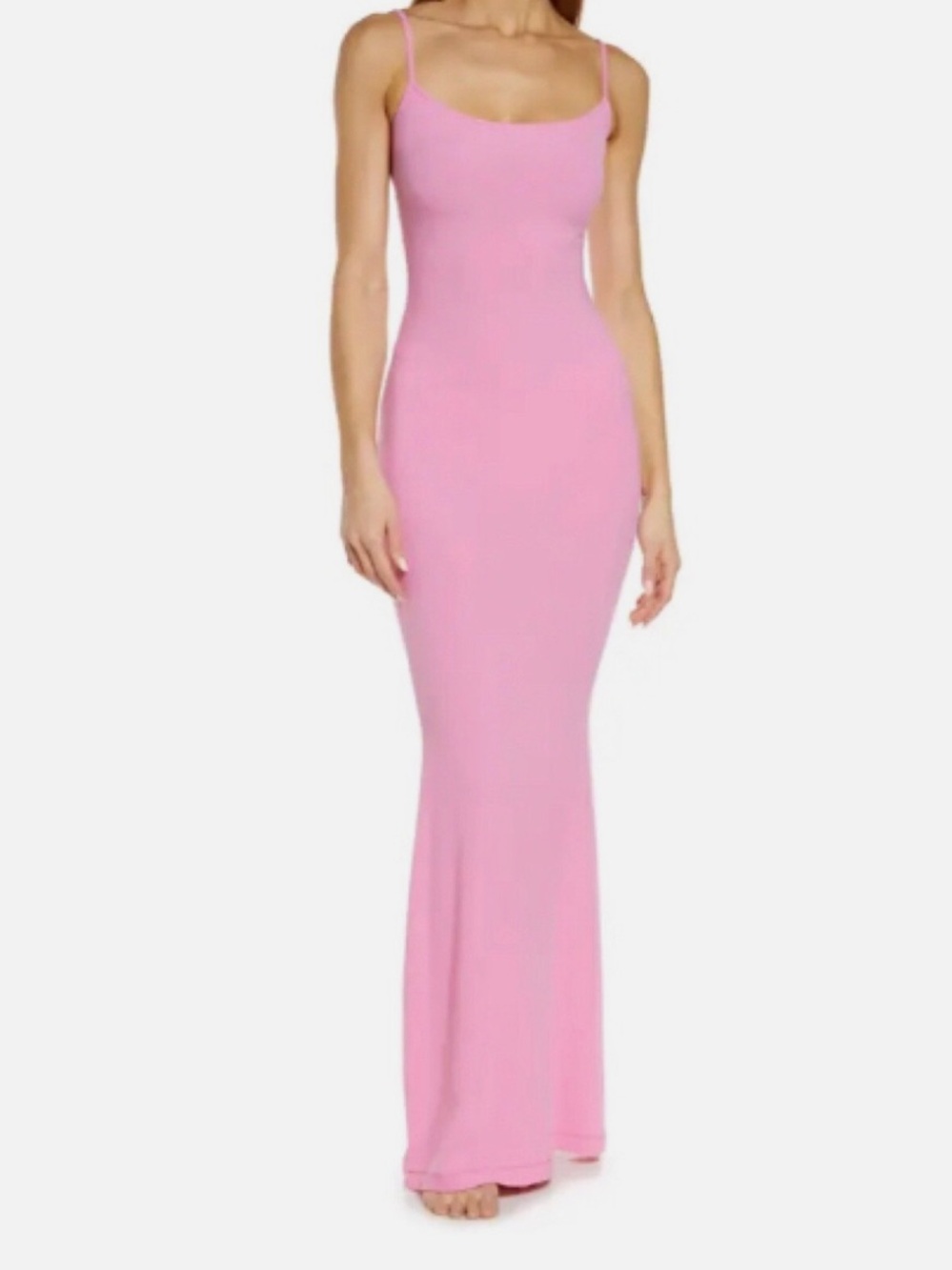 Skims Soft Lounge Long Slipdress Bubblegum M RARE